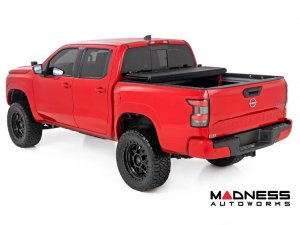 Nissan Frontier Bed Cover - Low Profile - Flip Up - Hard Cover 5' Bed Nissan Frontier Bed Cover - Low Profile - Flip Up - Hard Cover 5' Bed